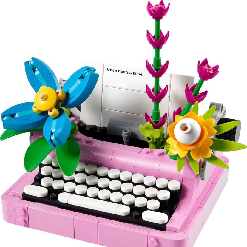 Typewriter with Flowers - €29.99