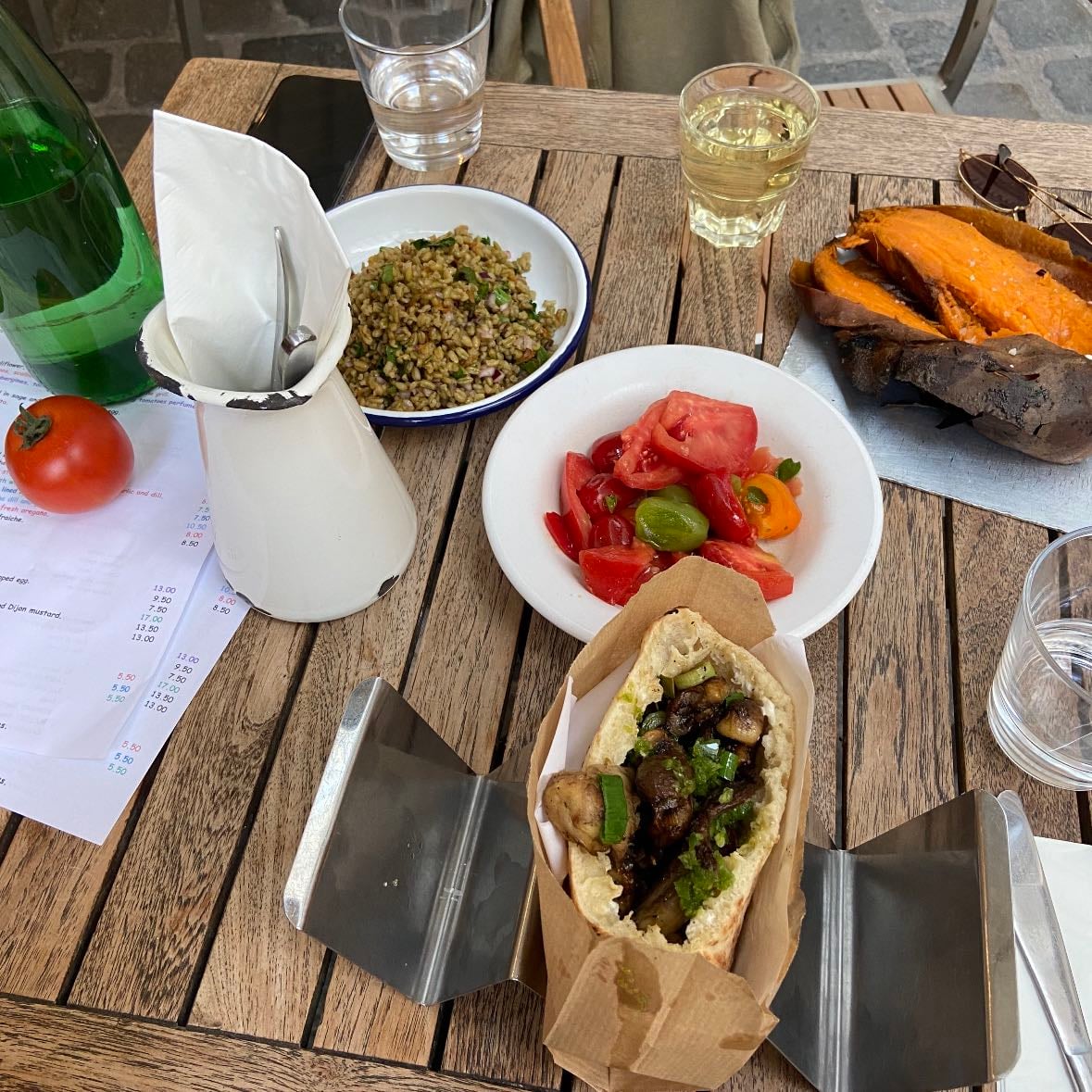 Miznon Vienna - love their pitas and they have amazing israeli food
