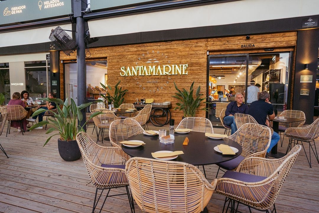 Mercadito Santamarine - La terraza perfecta para una noche de verano 🍷