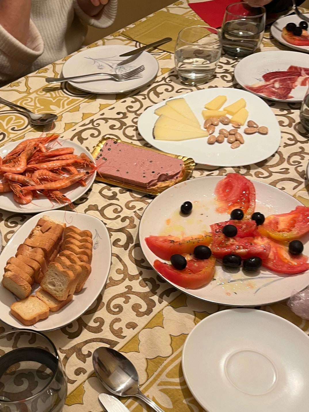 Comida de Navidad - con la iaia