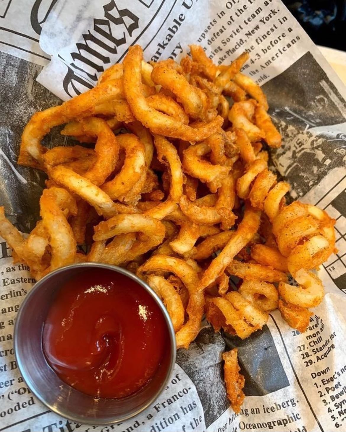 curly fries - superior fry shape