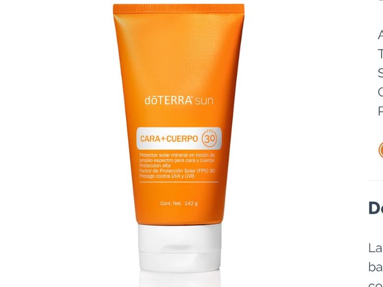 bloqueador corporal - SPF30