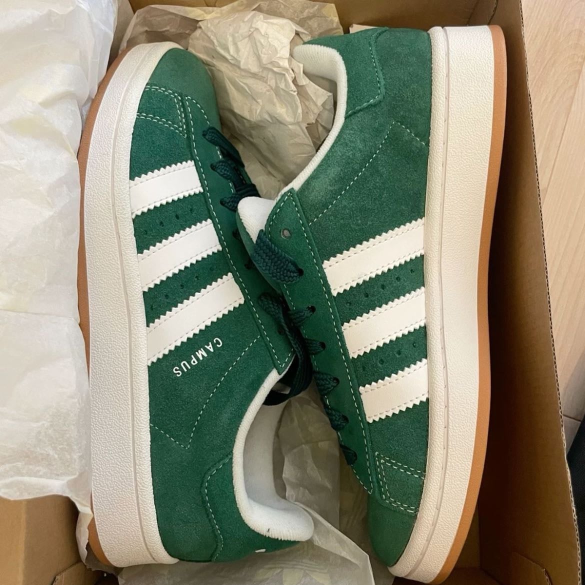 Adidas campus 00s green