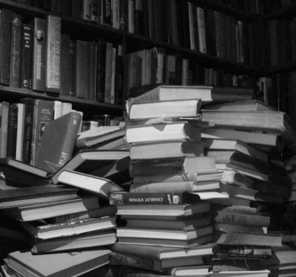 personal bookshelf.