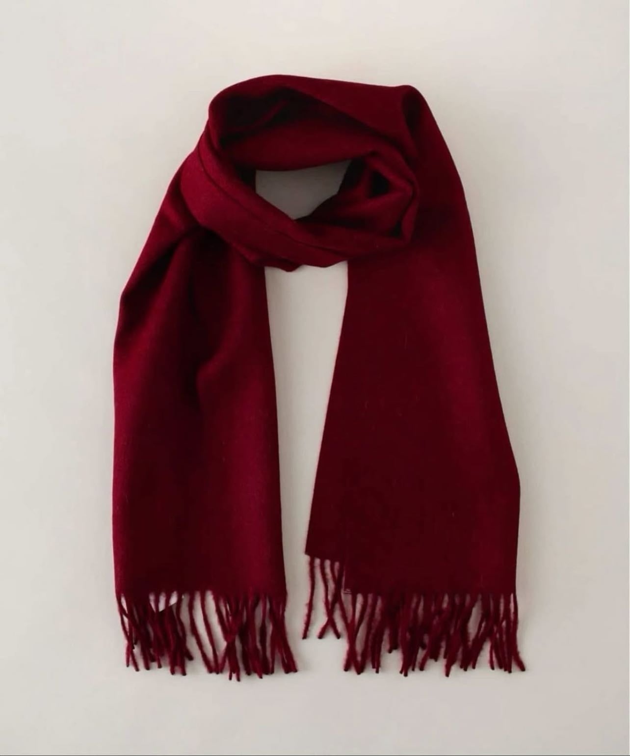 red scarf