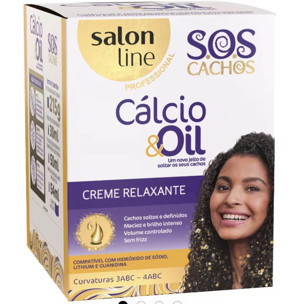 Creme relaxante - ( cachos soltos, definição, maciez, brilho, volume controlado e sem frizz )