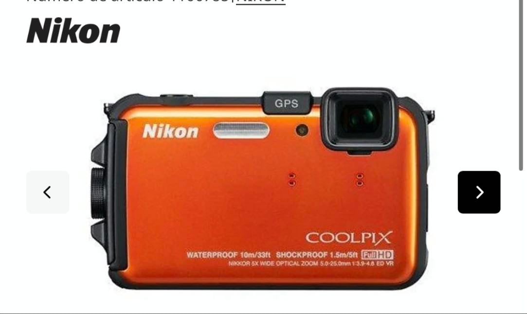 Nikon coolpix aw100