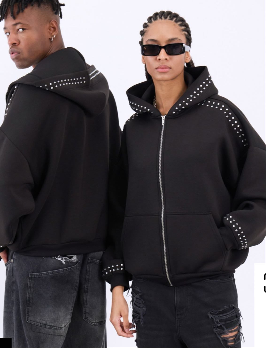 Zip up hoodie