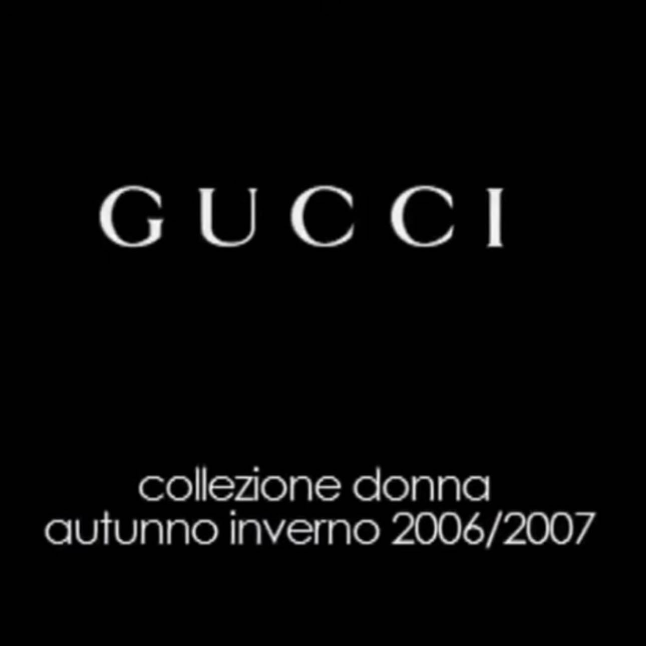 Gucci fall winter 2006/2007