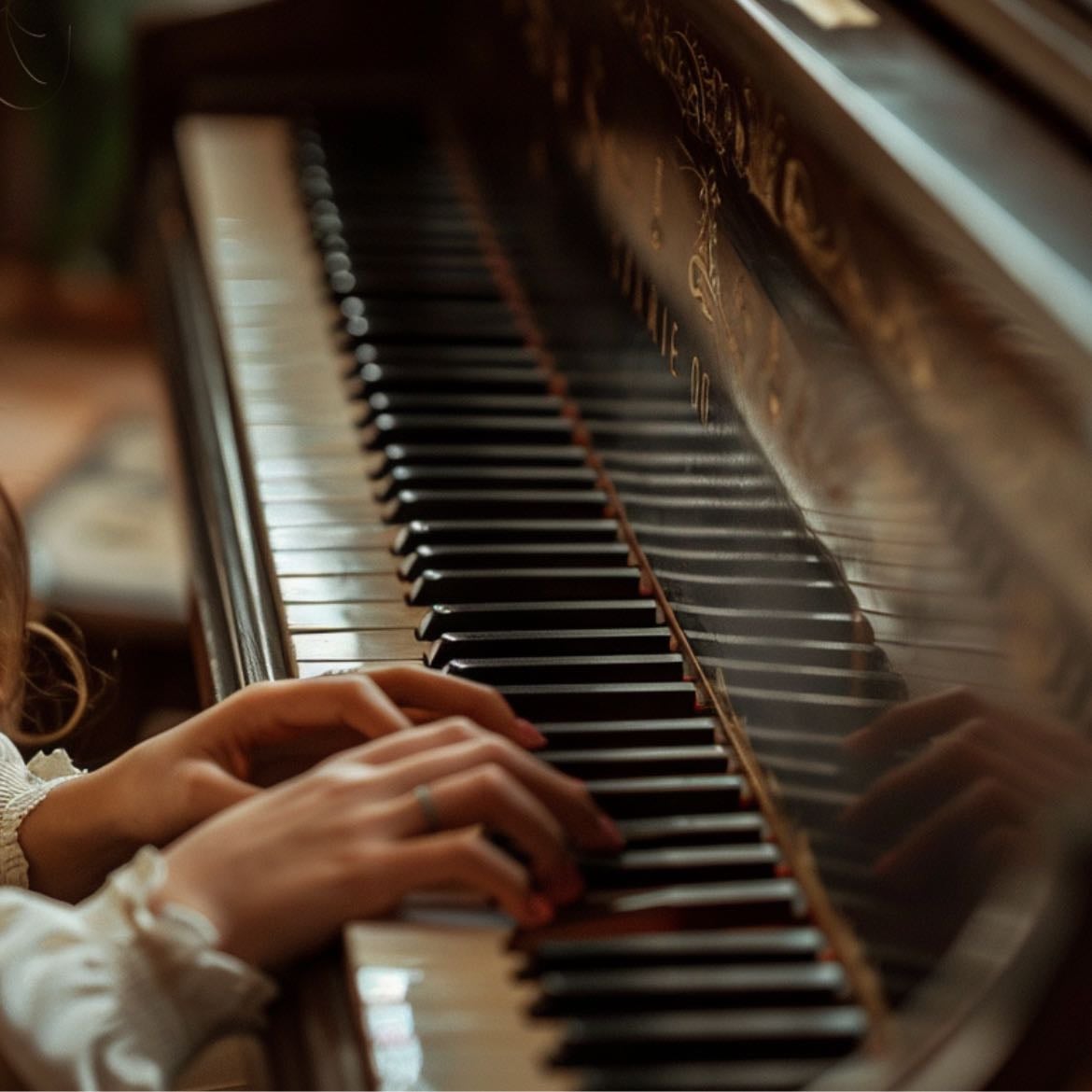 Un piano - En la sala