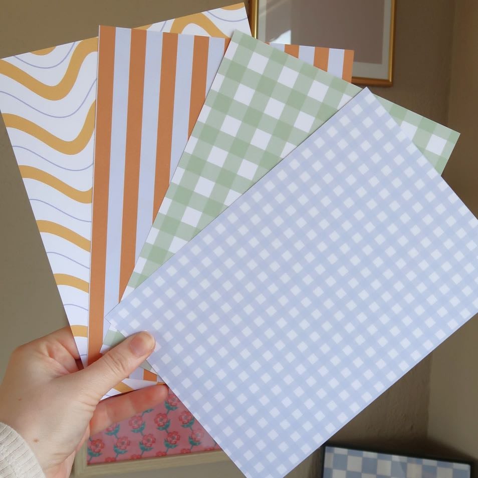papier met printjes - voor mn scrapbook