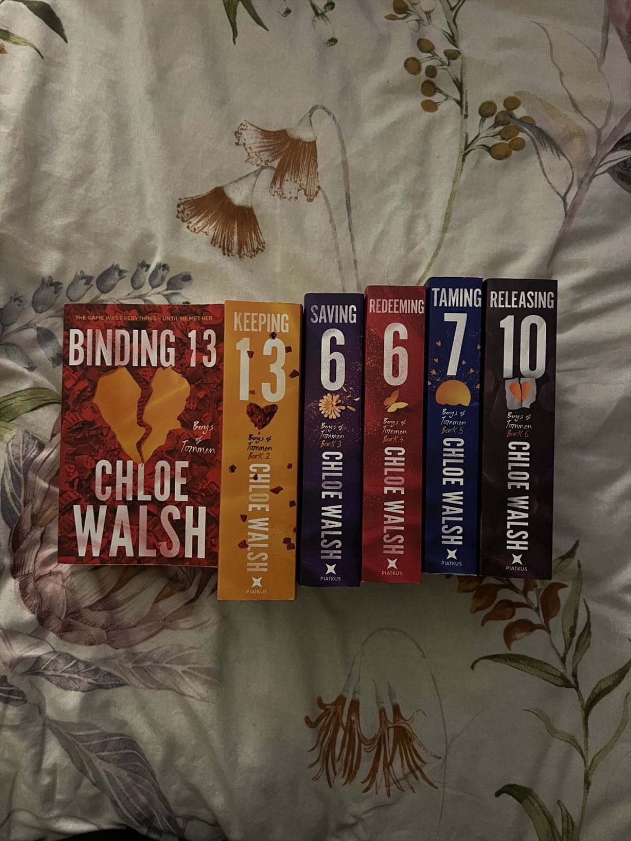Boys of Tommen Series Collection 5 Books Set By Chloe Walsh (Binding 13, Keeping 13, Saving 6, Redeeming 6 & Taming 7) - Chloe Walsh · 2024