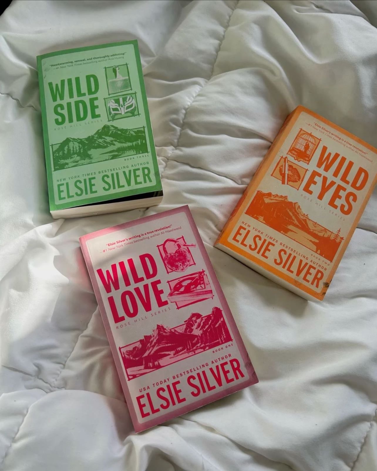 Rose Hill Series 3 Books Collection Set By Elsie Silver (Wild Love, Wild Eyes & Wild Side) - Elsie Silver · 2025
