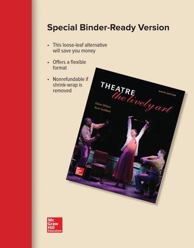 Loose Leaf for Theatre: The Lively Art - Edwin Wilson, Alvin Goldfarb · 2015