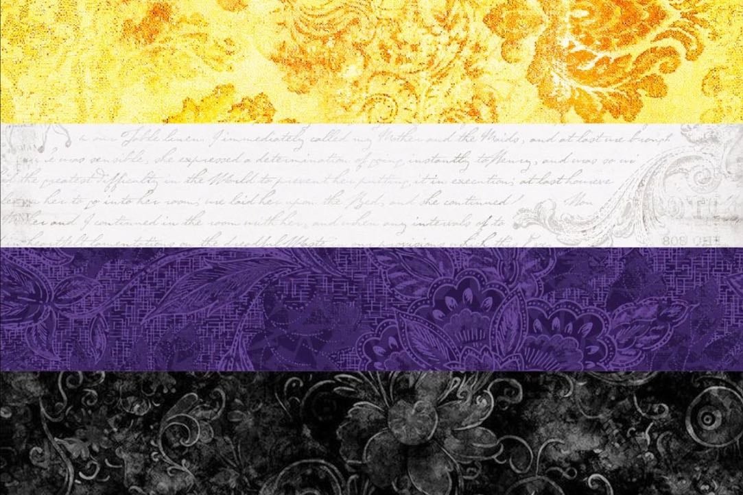 non binary. - he/she/they