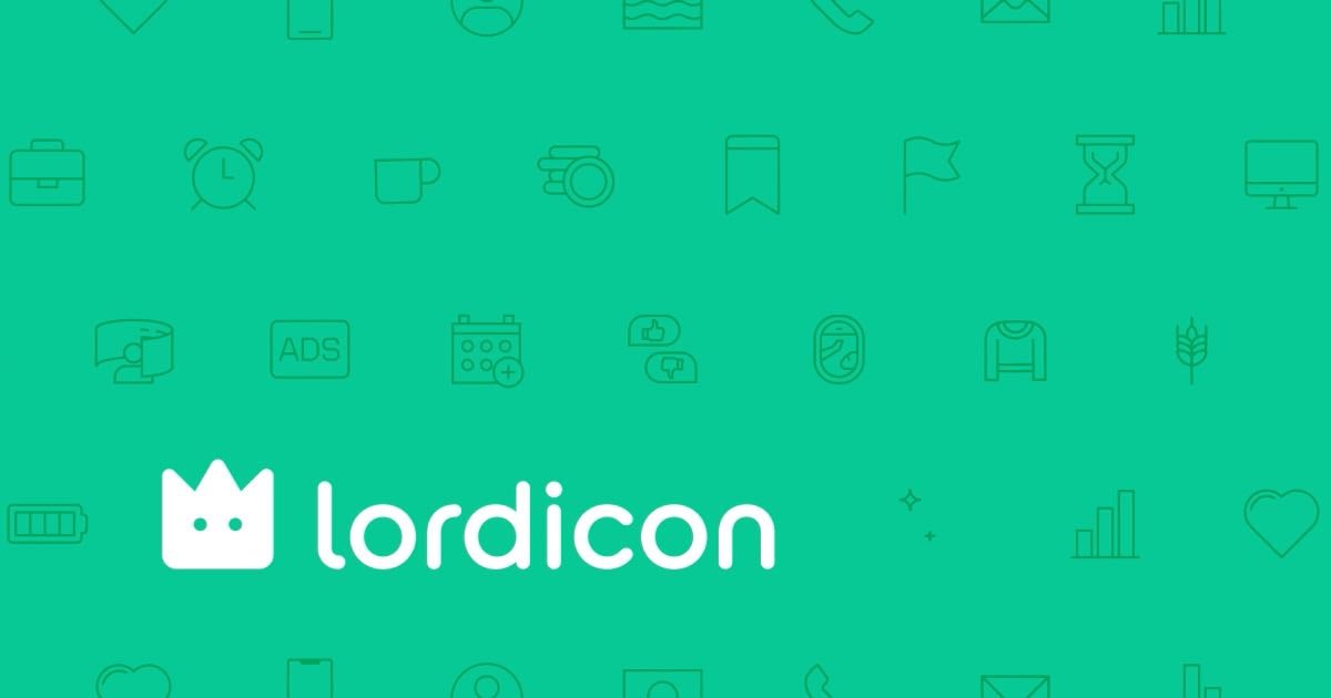 33,600+ animated icons - Lordicon - Lordicon