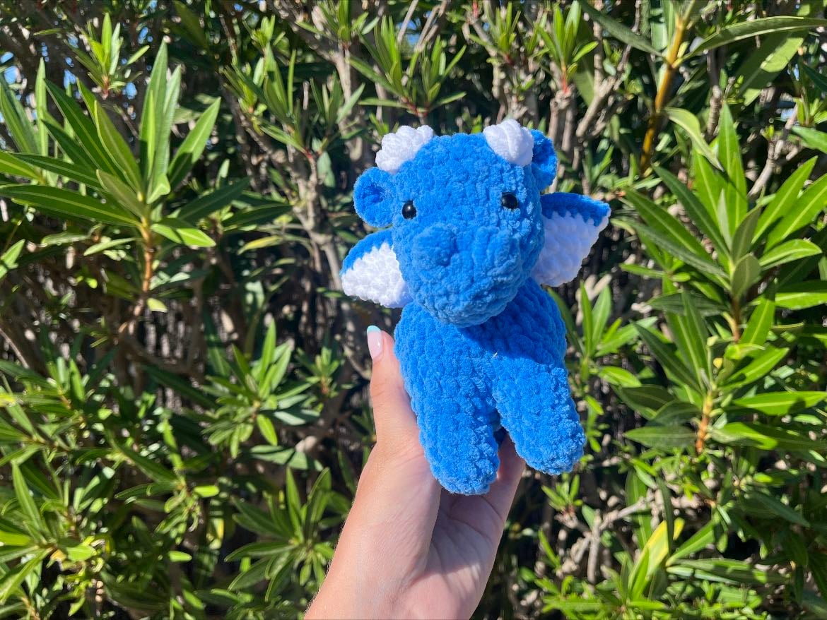 Dragon a crochet