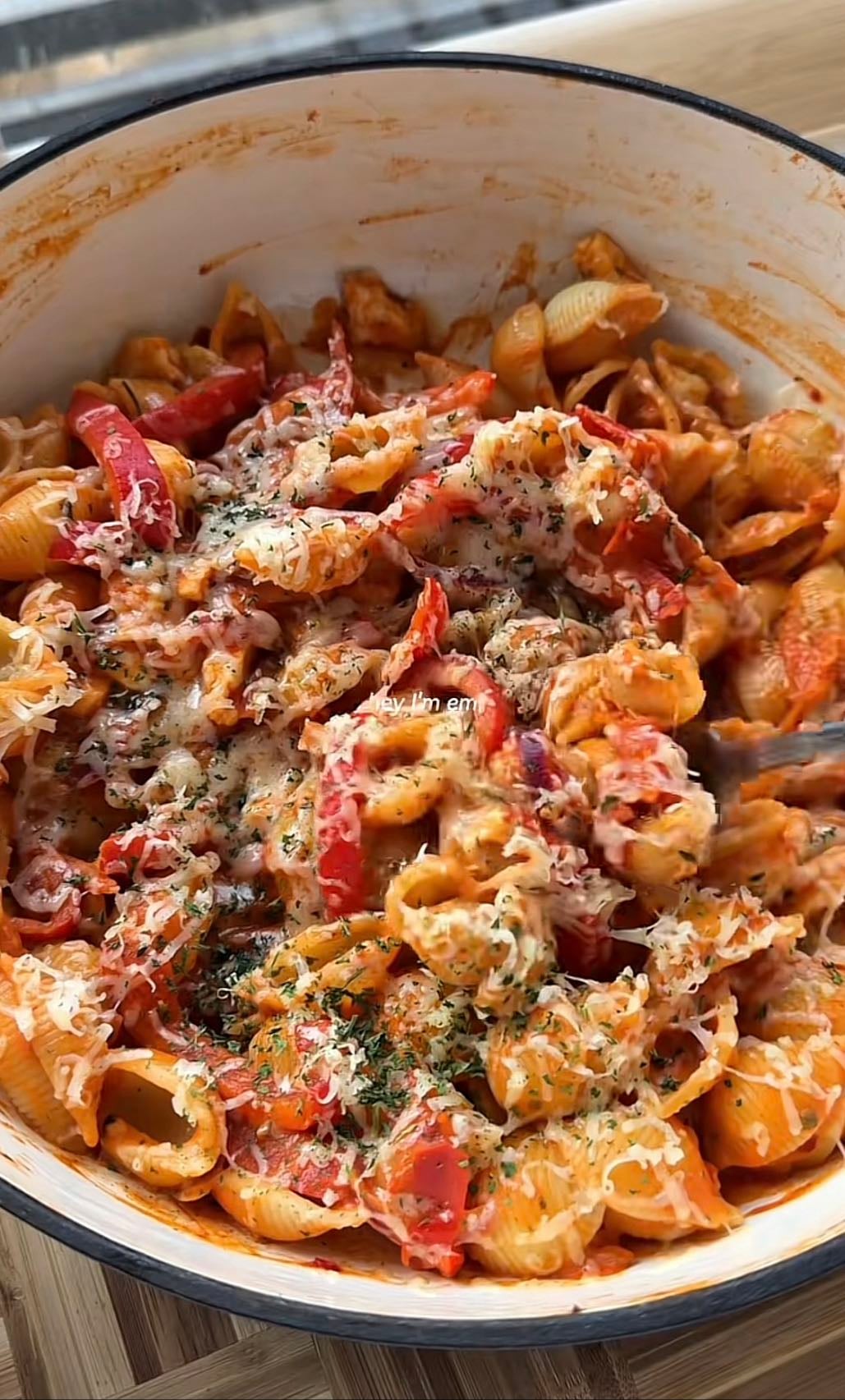 Hot Honey & Harissa Pasta