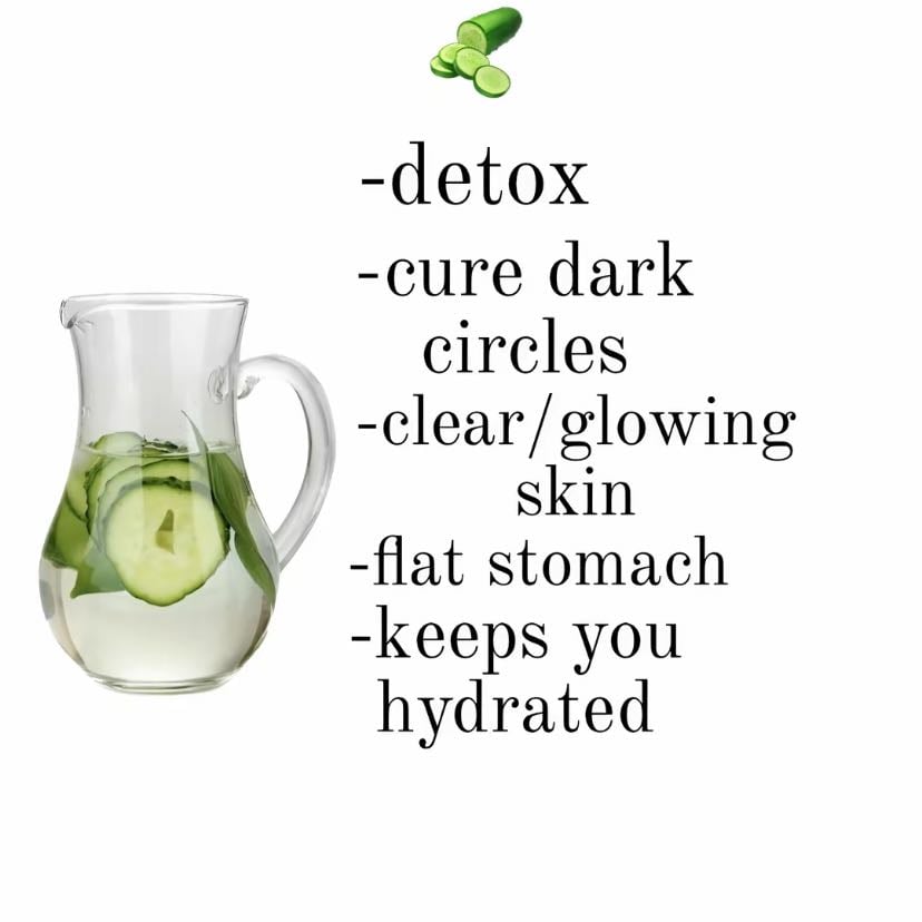 Cucumber water