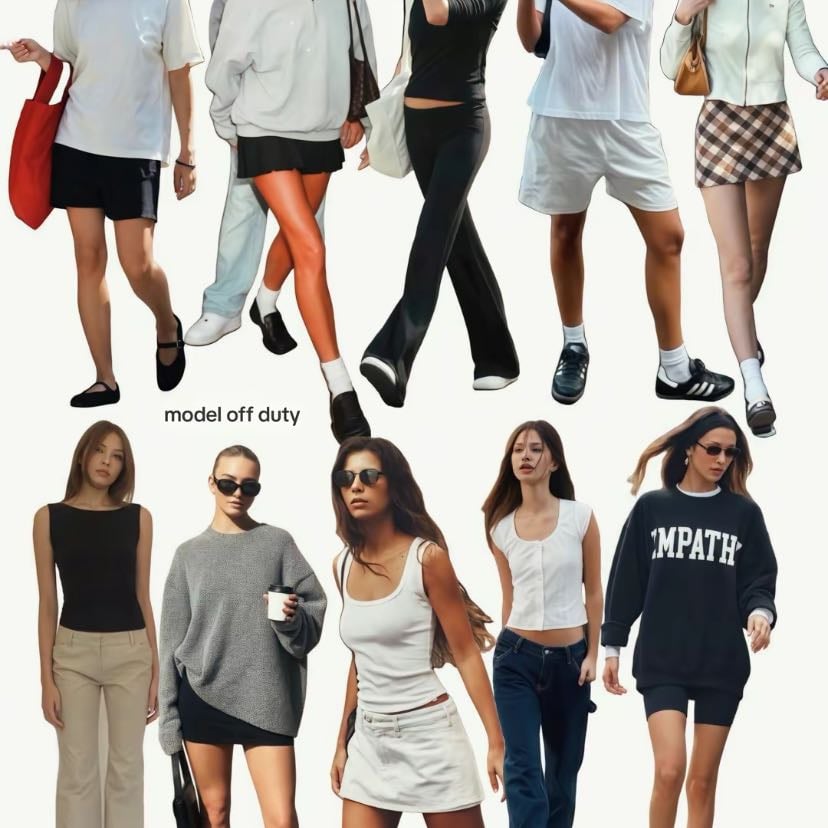 Model off duty