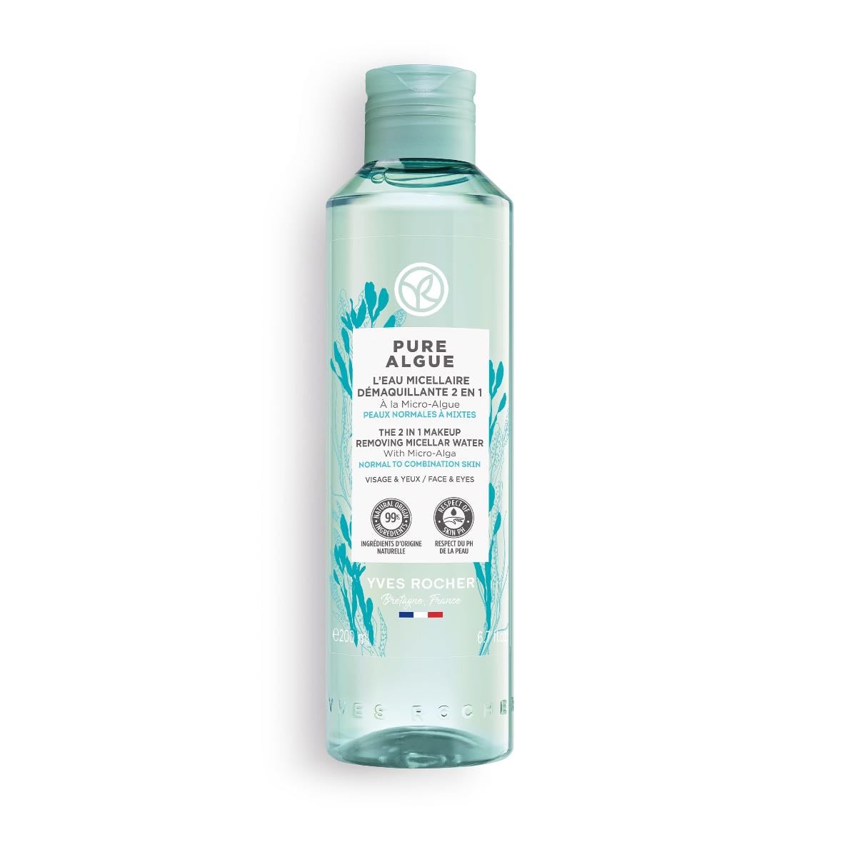 Agua micelar Ive Roche - Ideal para piel mixta, no comedogenica