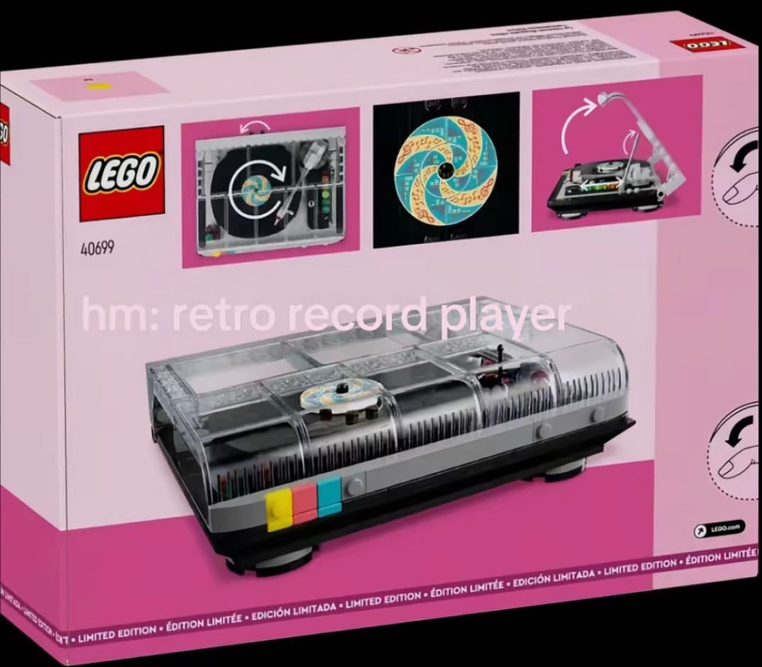 Retro record player