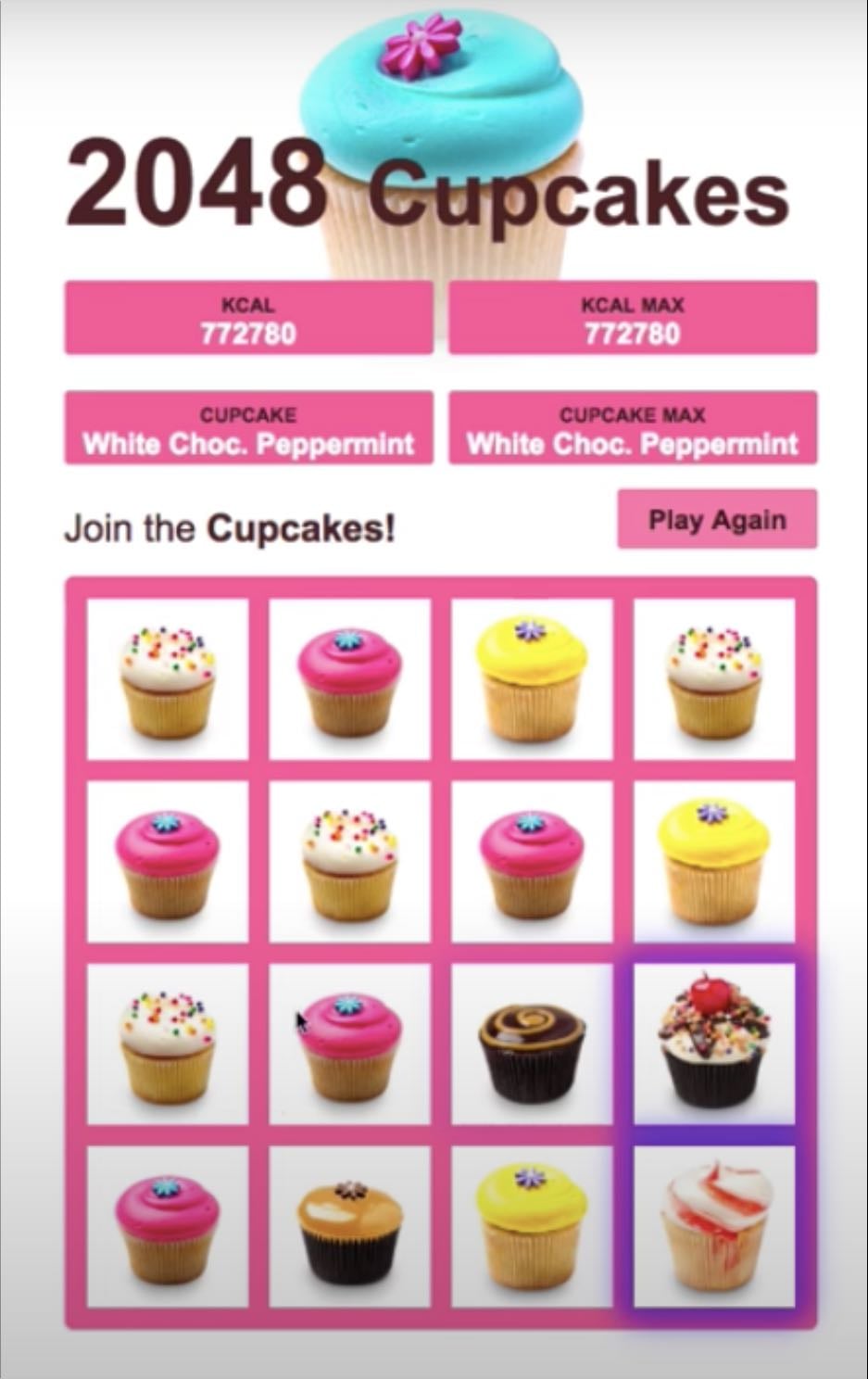 2048 cupcake