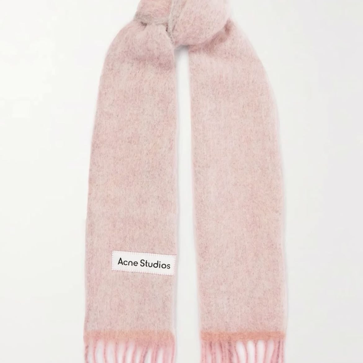 Bufanda rosa
