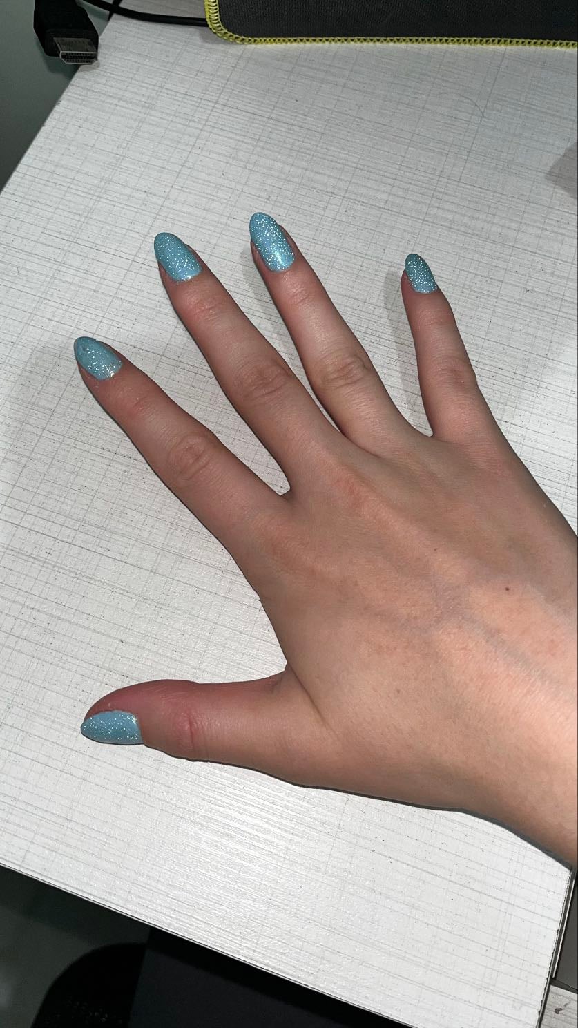 Azul claro - Dailus menta + Diamante oceano
