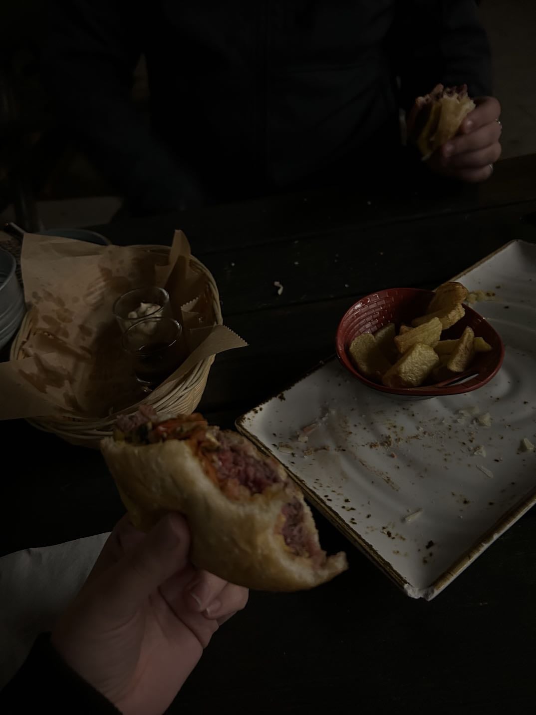 hamburguesa del house of beer