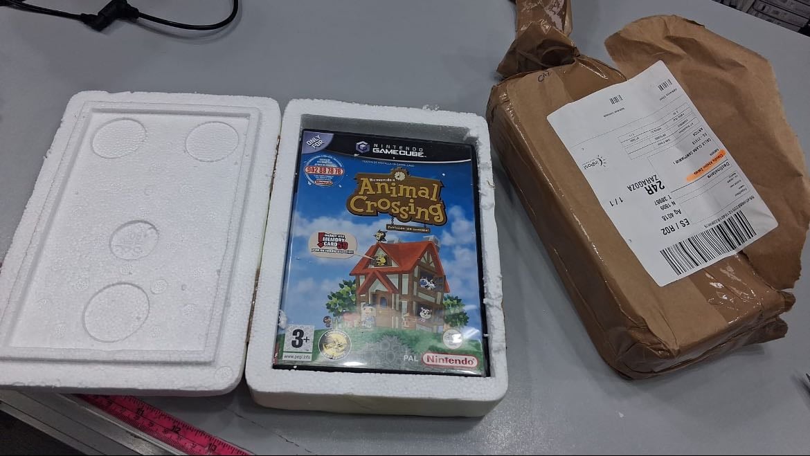 AAAA por fin mi animal crossing de la cube