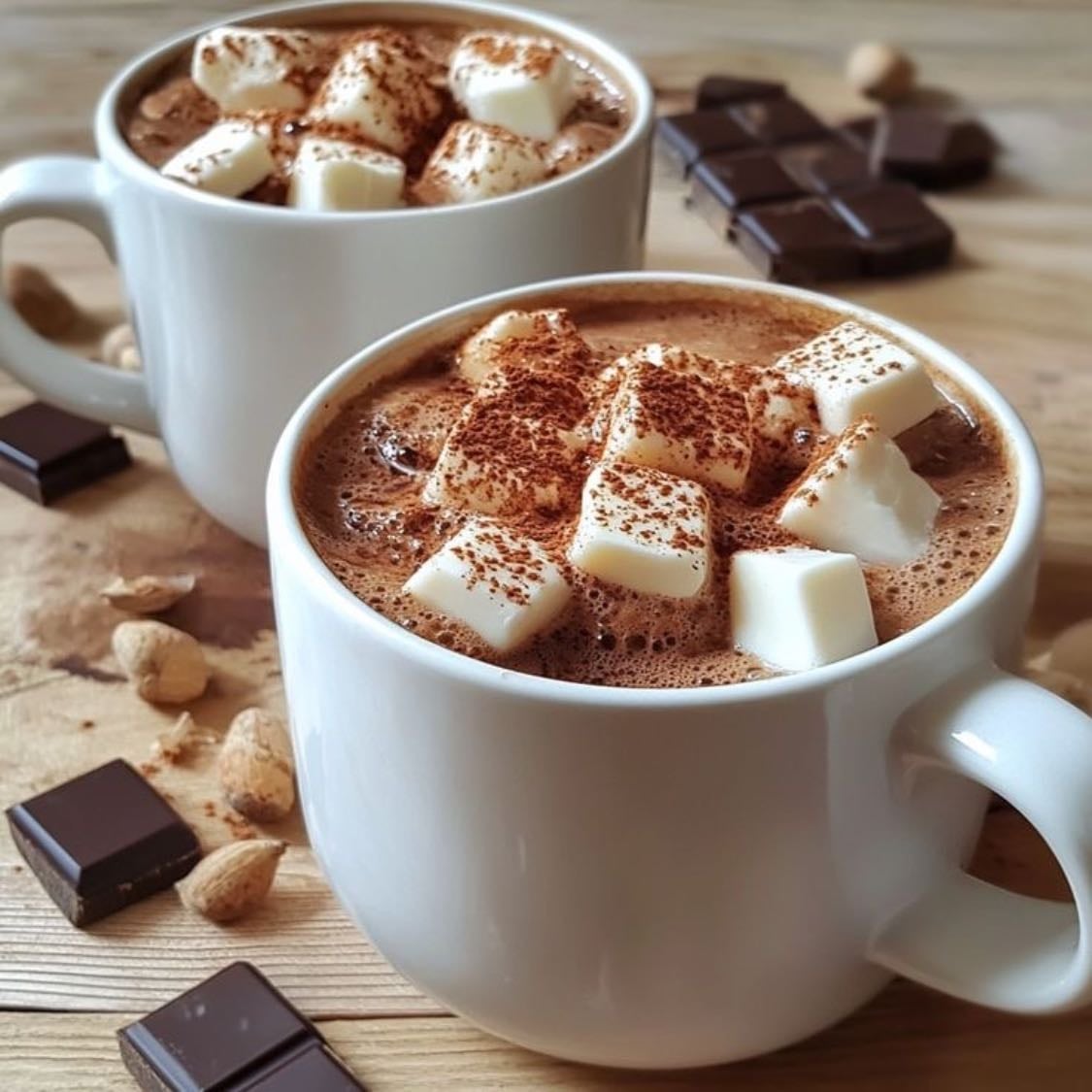 Chocolate caliente con malvaviscos - INFP drink about chat gpt
