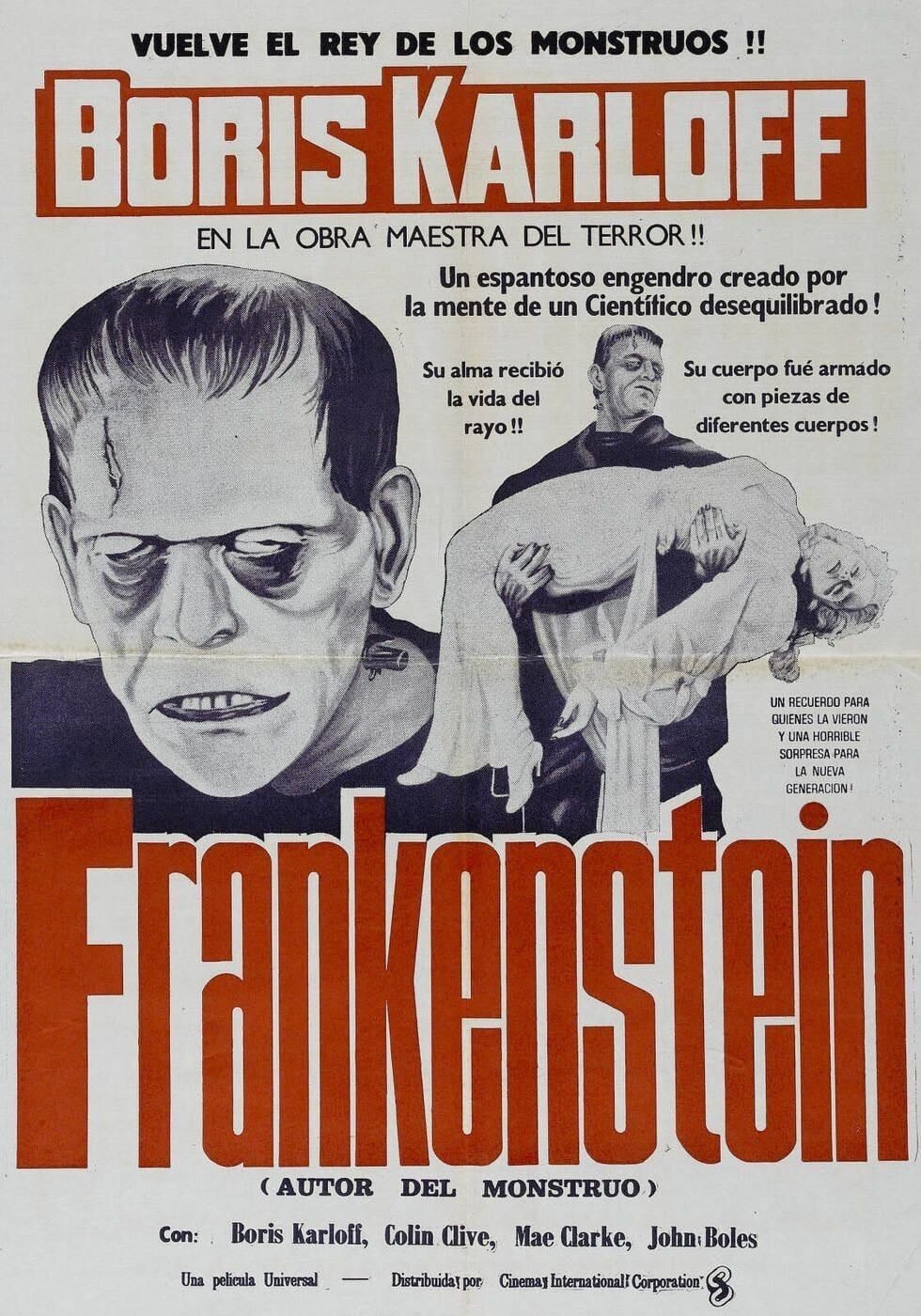 El doctor Frankenstein - James Whale · 1931