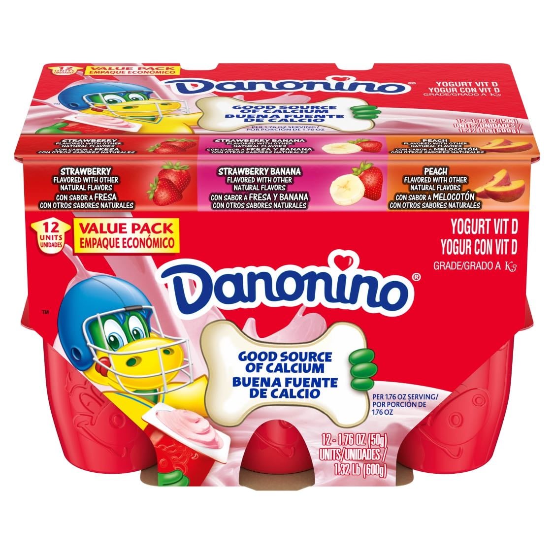 Danonino - congelado con una cucharita