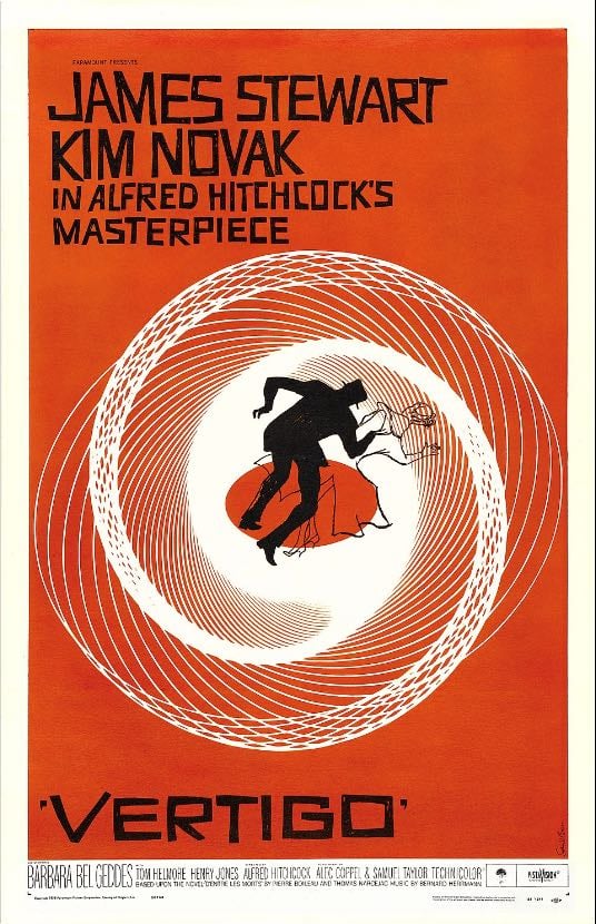 Vertigo. - Alfred Hitchcock · 1958