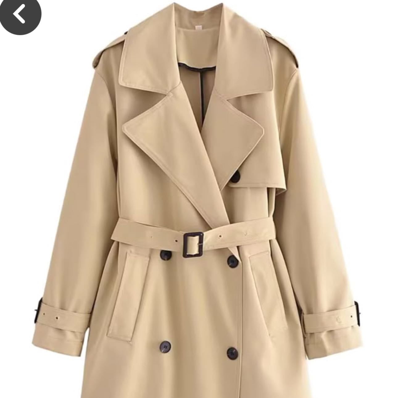 Gabardina beige