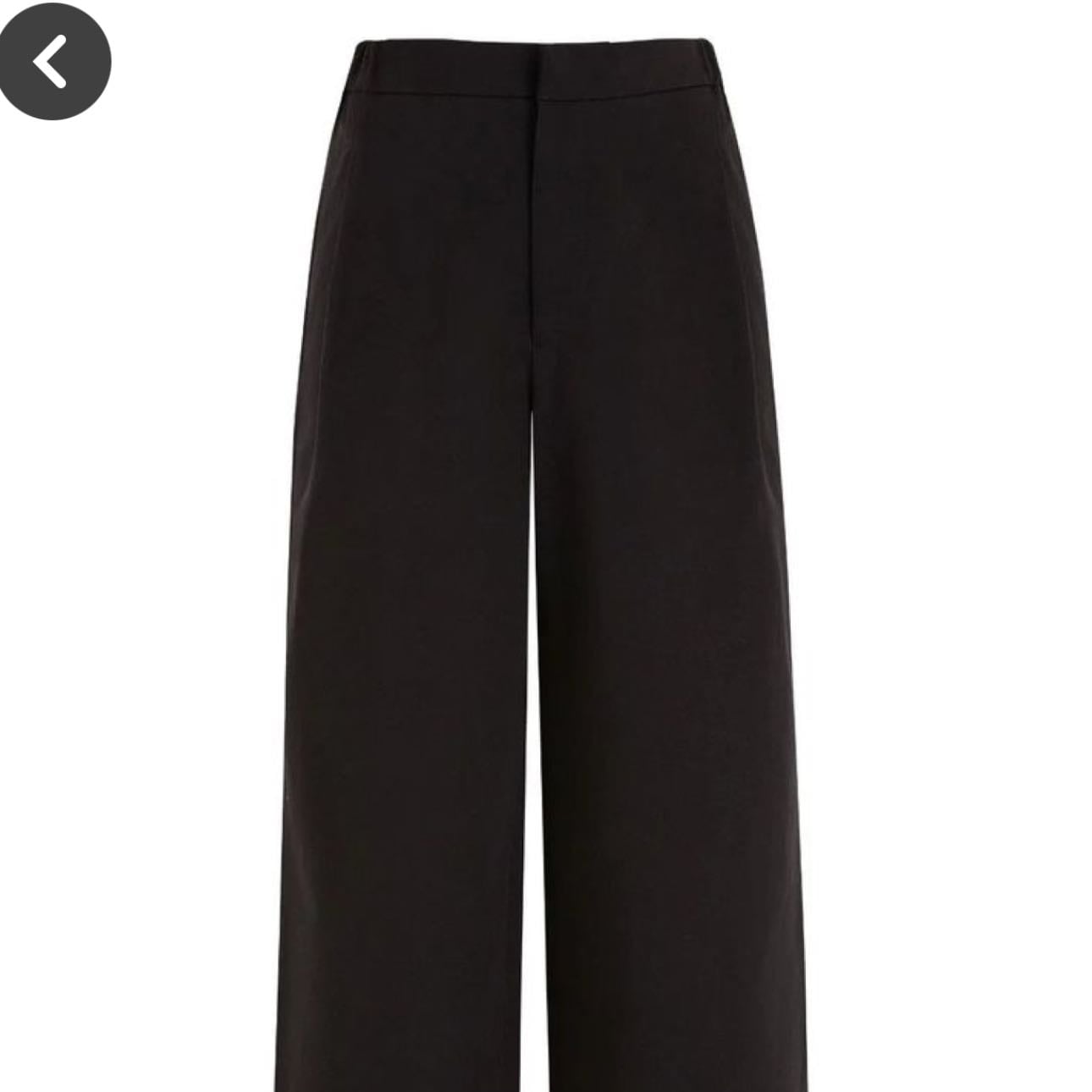 Pantalon palazzo negro