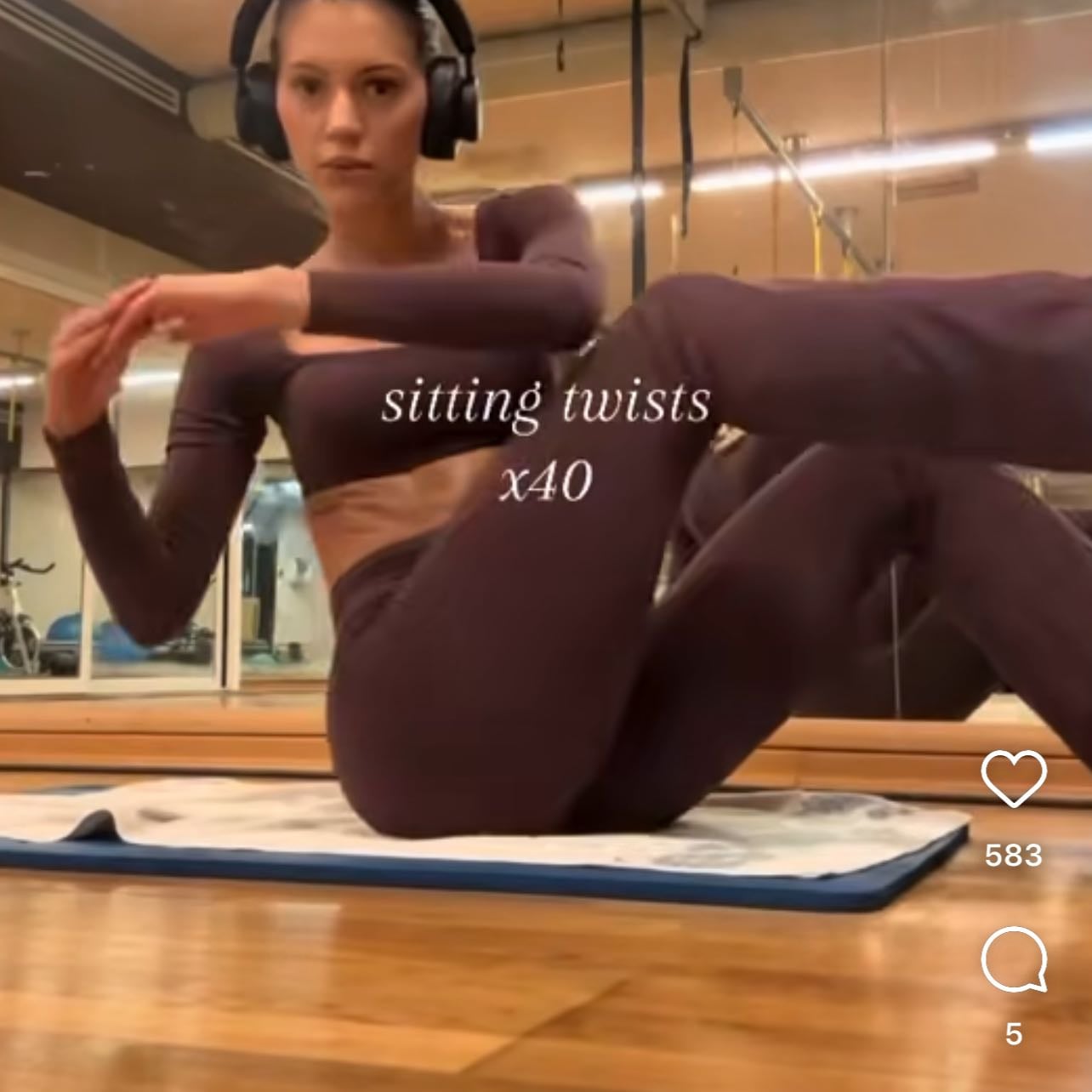 Sitting twist