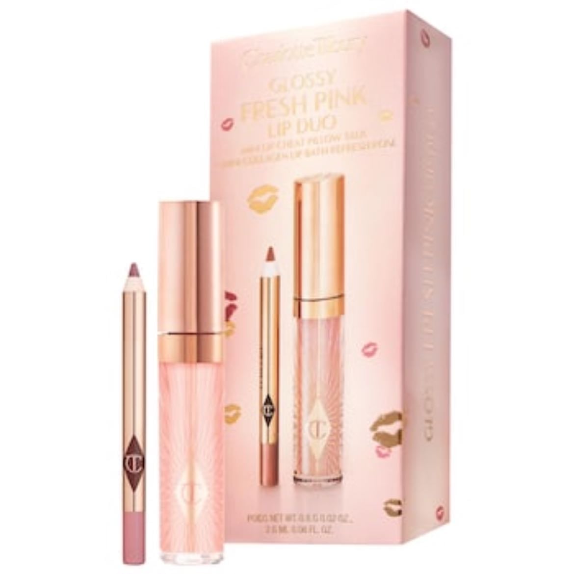 charlotte tilbury gloss and lip liner