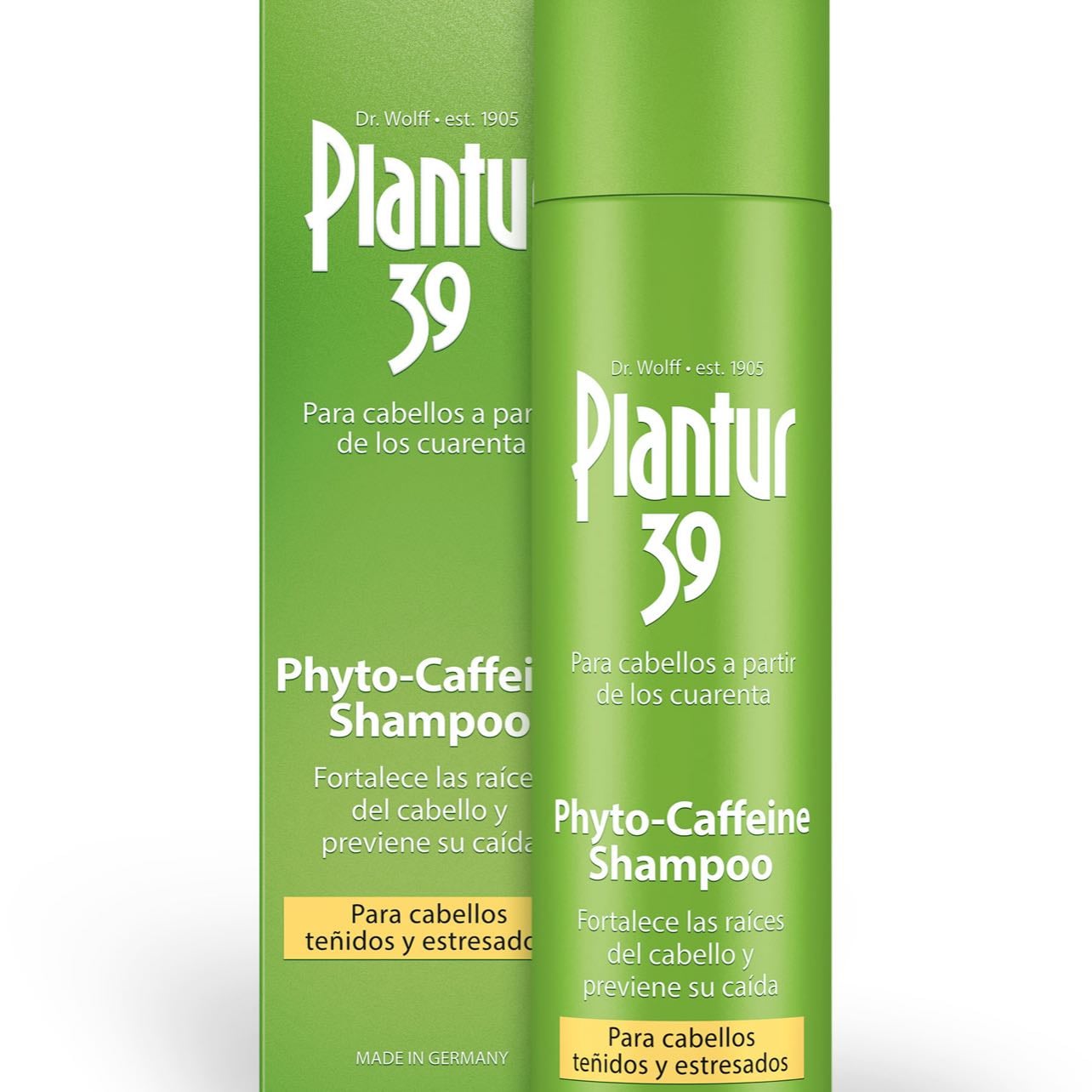 Plantur - Champú anticaida cabellos teñidos y estresados