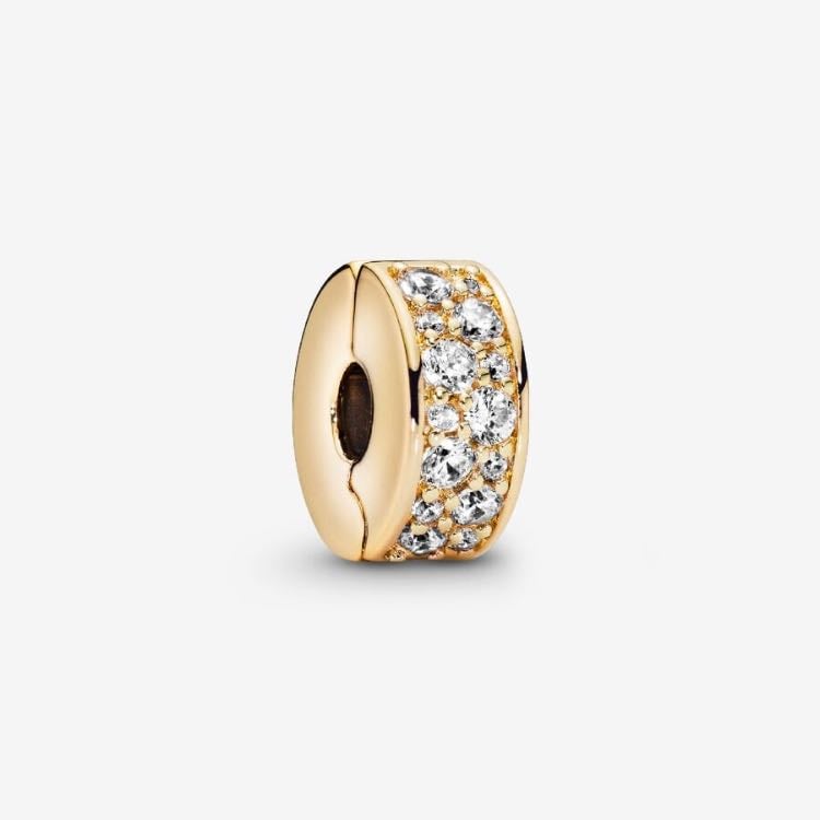 Charm Clip Pavé Transparent - 65,00€