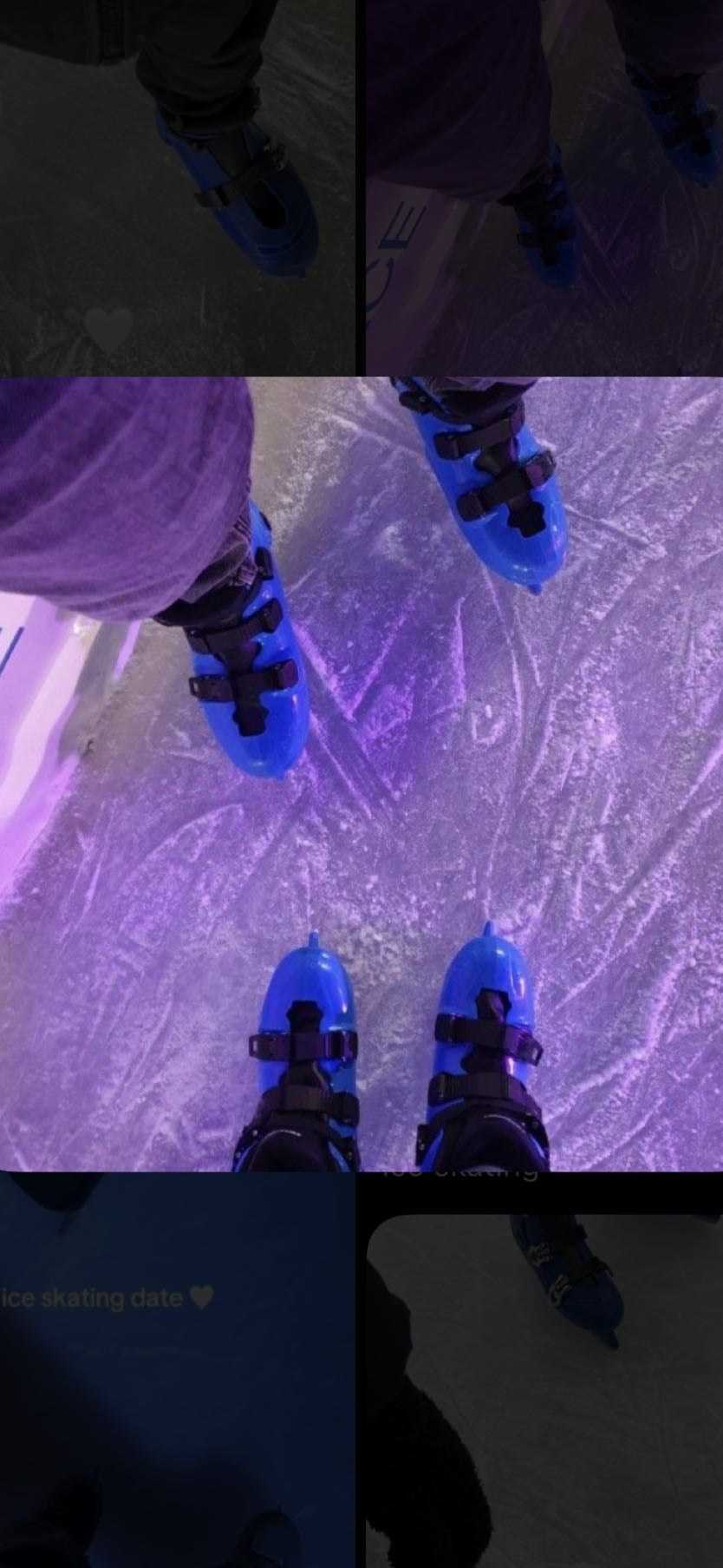 Ice skating