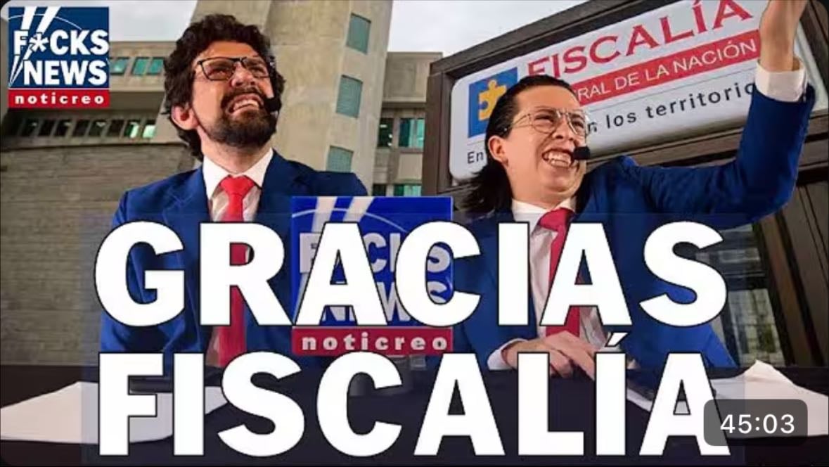 Gracias fiscalía
