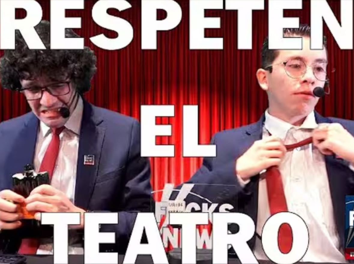 Respeten el teatro - Fucks news