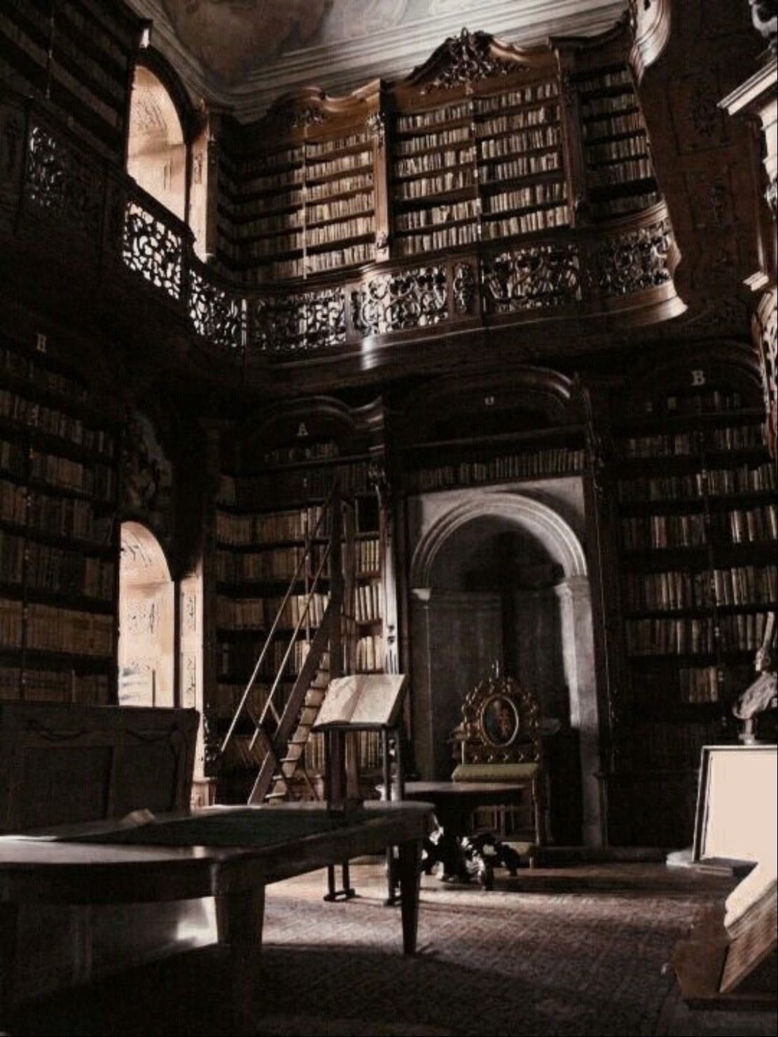 Biblioteca Malfoy Manor