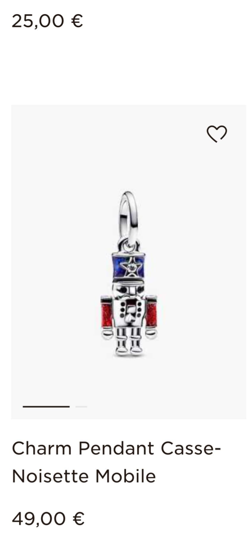Charm pendant casse-noisette mobile