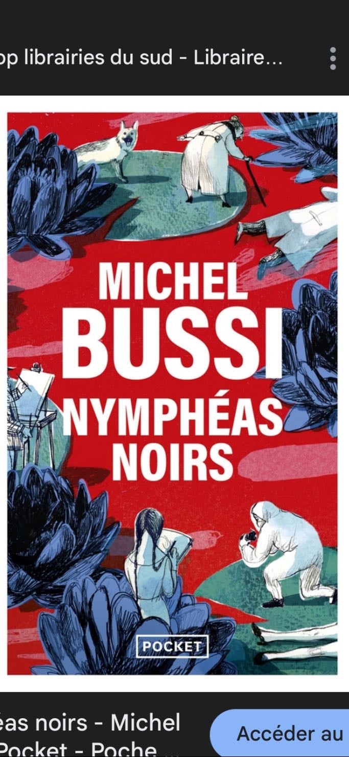 Nymphéas Noir - Michel Bussi