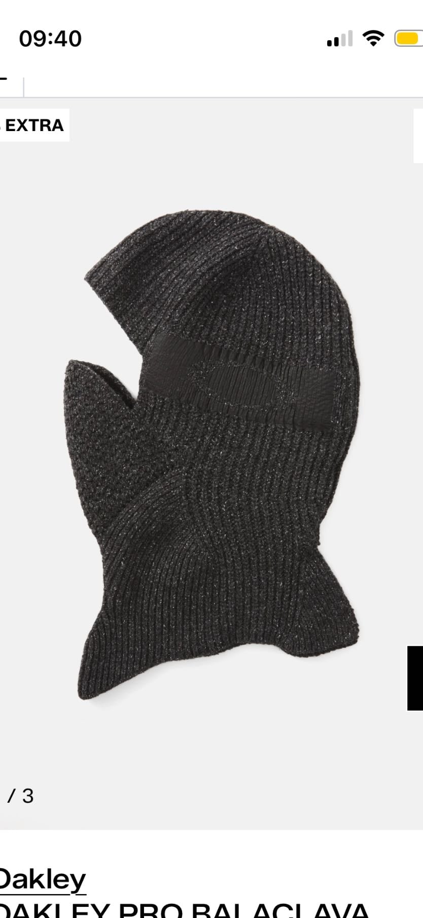 OAKLEY PRO BALACLAVA UNISEX - Bonnet - graphite