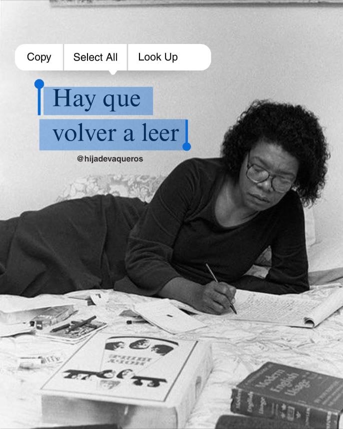 A veces leer menos es más