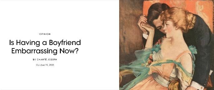 Tener novio no es el problema